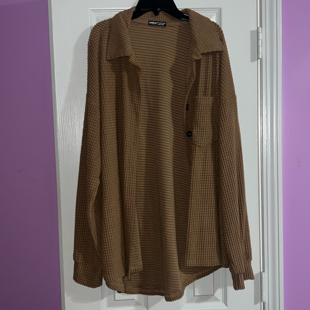 SHEIN button up